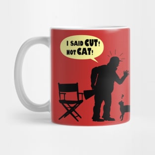 Director's Cat Funny Cute Cat Funny Literal Meme Mug